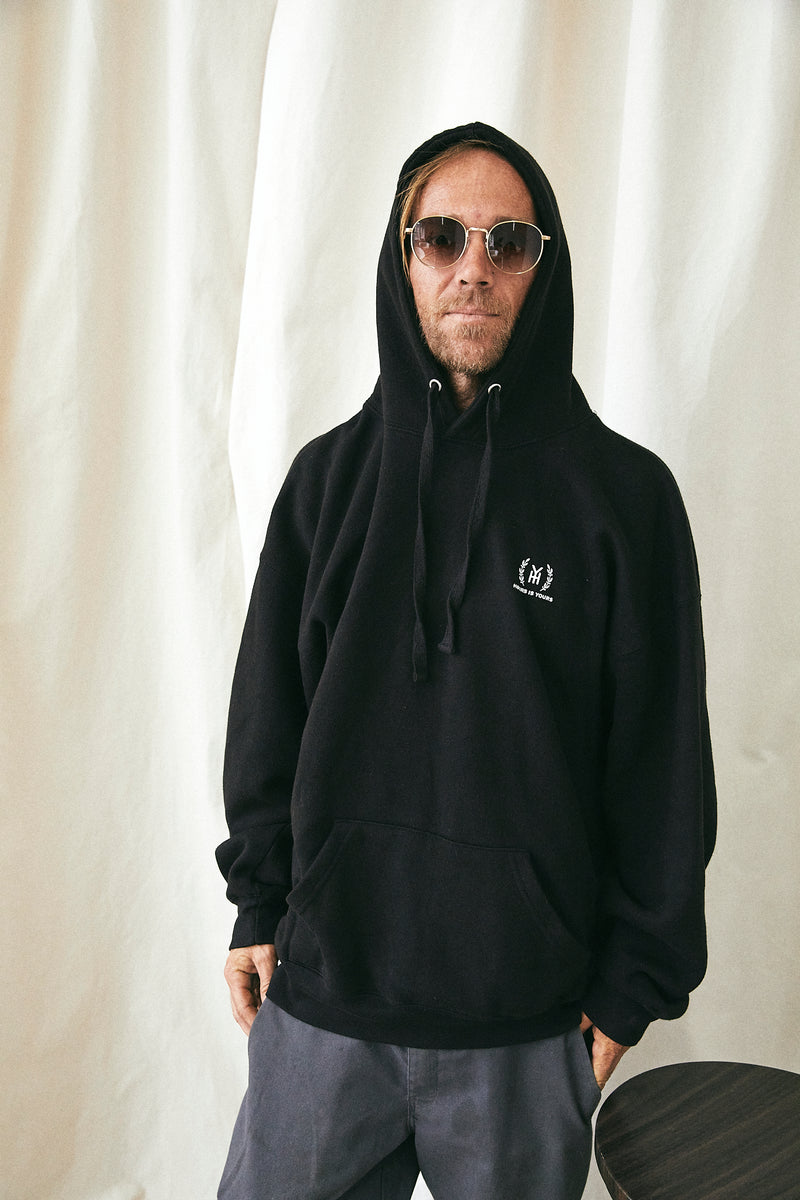 Hours Is Yours Monogram Hoodie