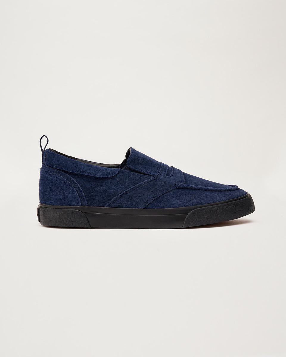 Cohiba SL30 Navy Blue Slip on skate loafer | mens loafers – HOURS