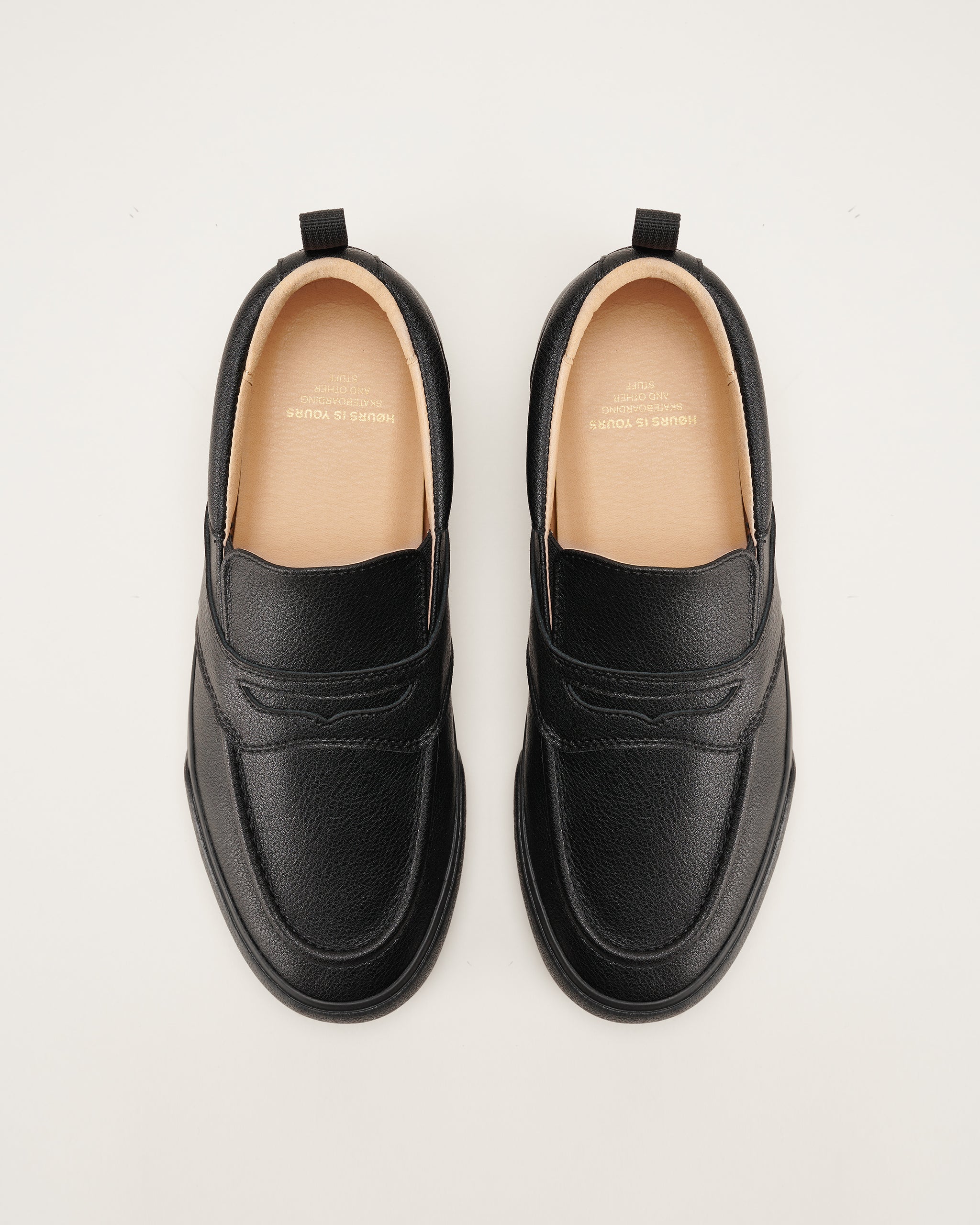 COHIBA SL30 Skate Loafer Black Leather