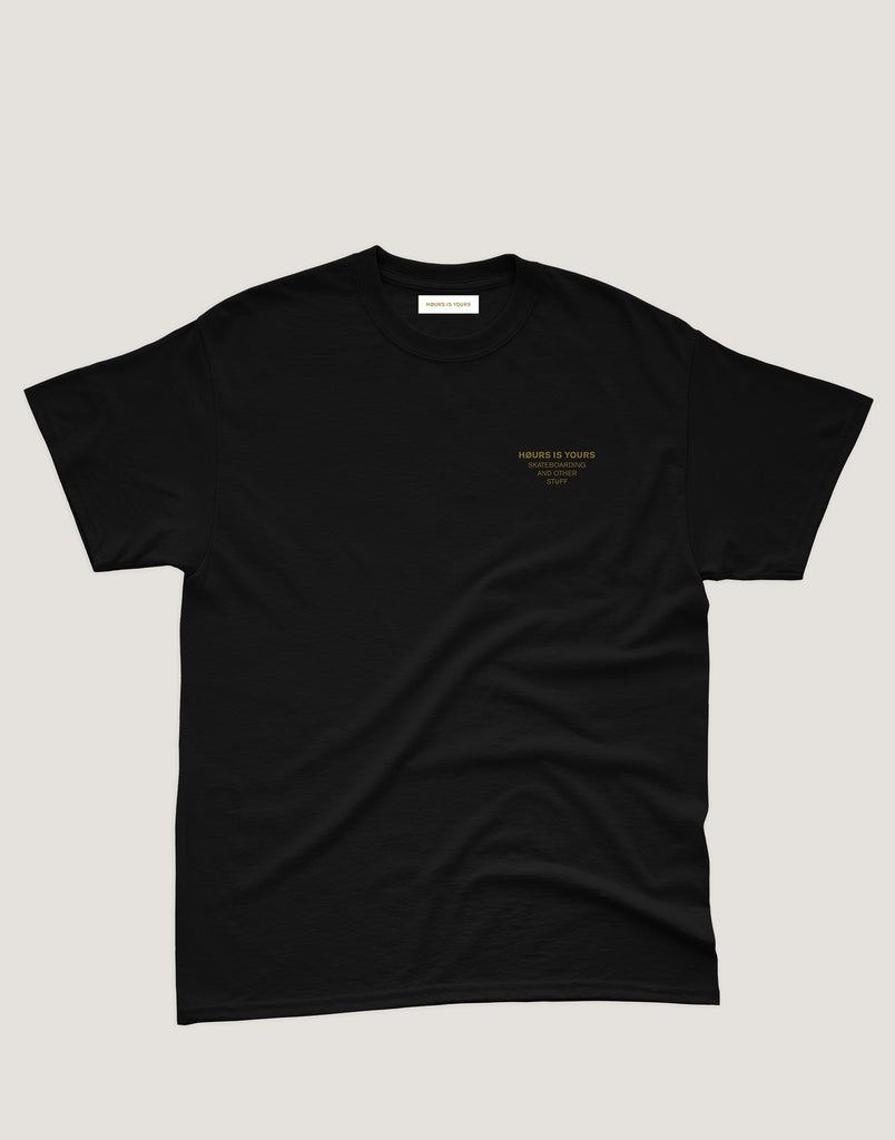 AND OTHER STUFF TEE BLACK & GOLD